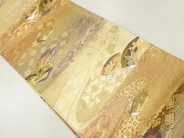 Japanese Kimono / Fukuro Obi Silk